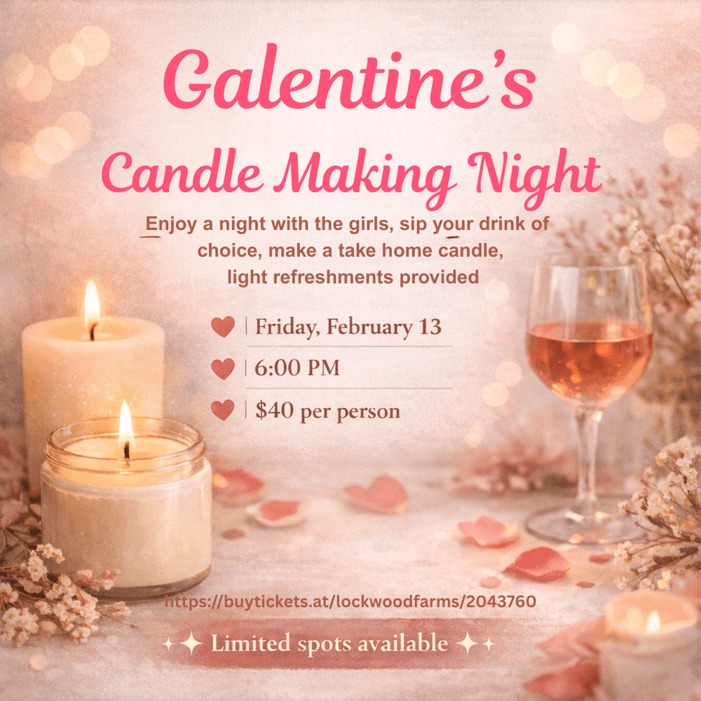 Galentine’s Night Candle Making